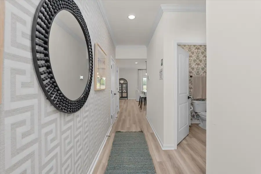 Furnished interior in a model home at Southbridge in Sumter (Image 4).