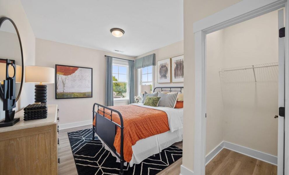 Furnished interior in a model home at Monterra in Kernersville (Image 16).