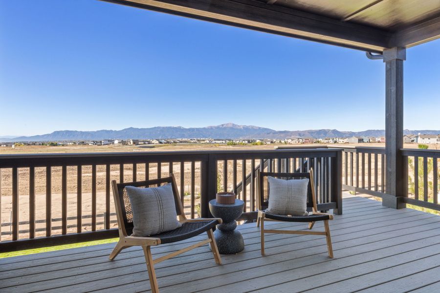 Plan C405 - Sterling Ridge Model - Back Porch