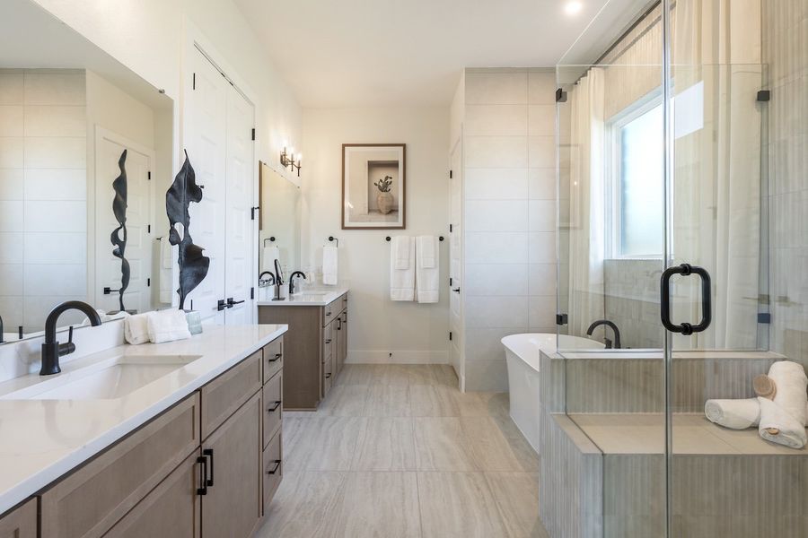 Furnished interior in a model home at Persimmon in Buda (Image 11). Furnished interior in a model home at Persimmon in Buda (Image 11).