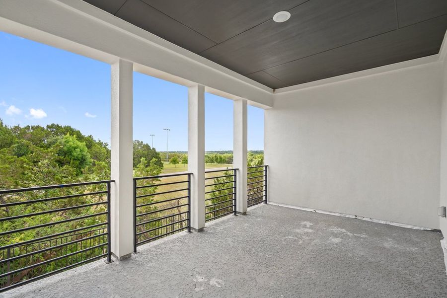 Exterior details of a home in Saddle Ridge at Wildhorse Ranch, Austin (Image 6).