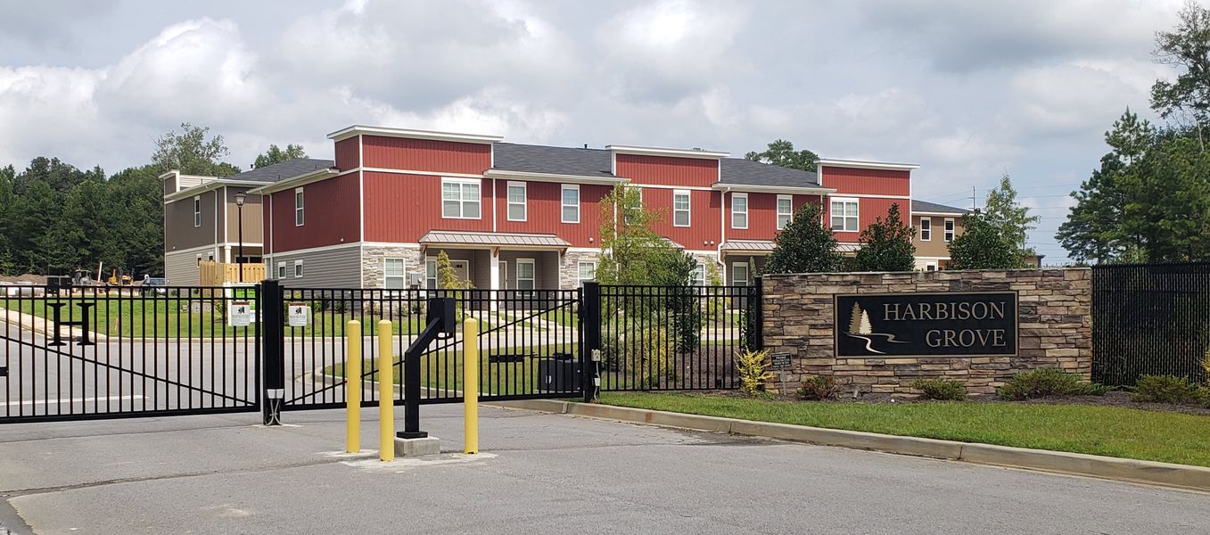 Front exterior of a home in the Harbison Grove community, located in Columbia, SC (Image 2).