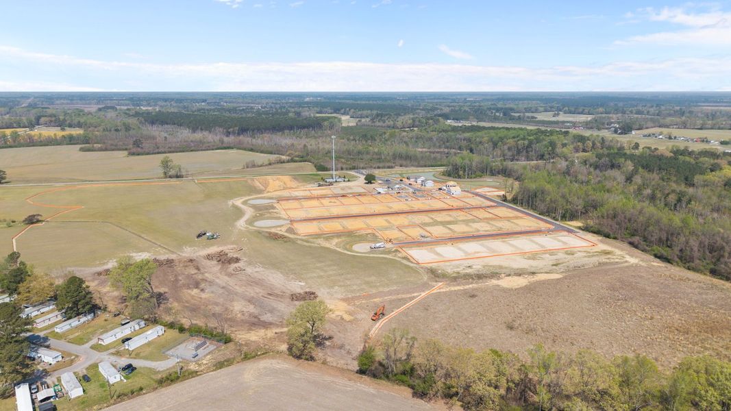 Site preparation and early development at Bynum Farms in Farmville, NC (Image 27).