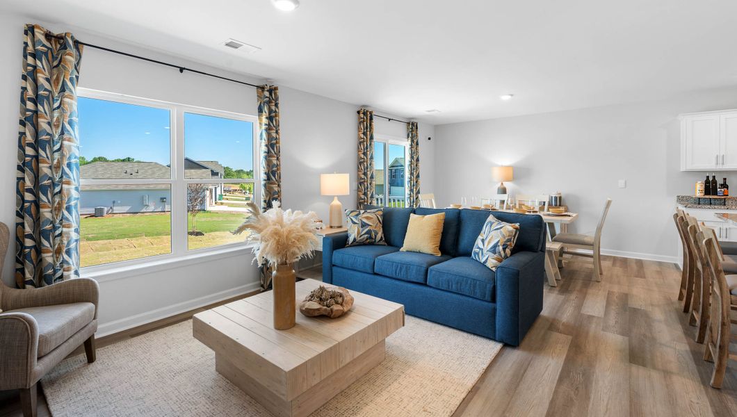 Furnished interior in a model home at Stone Creek in Clinton (Image 21). Furnished interior in a model home at Stone Creek in Clinton (Image 21).