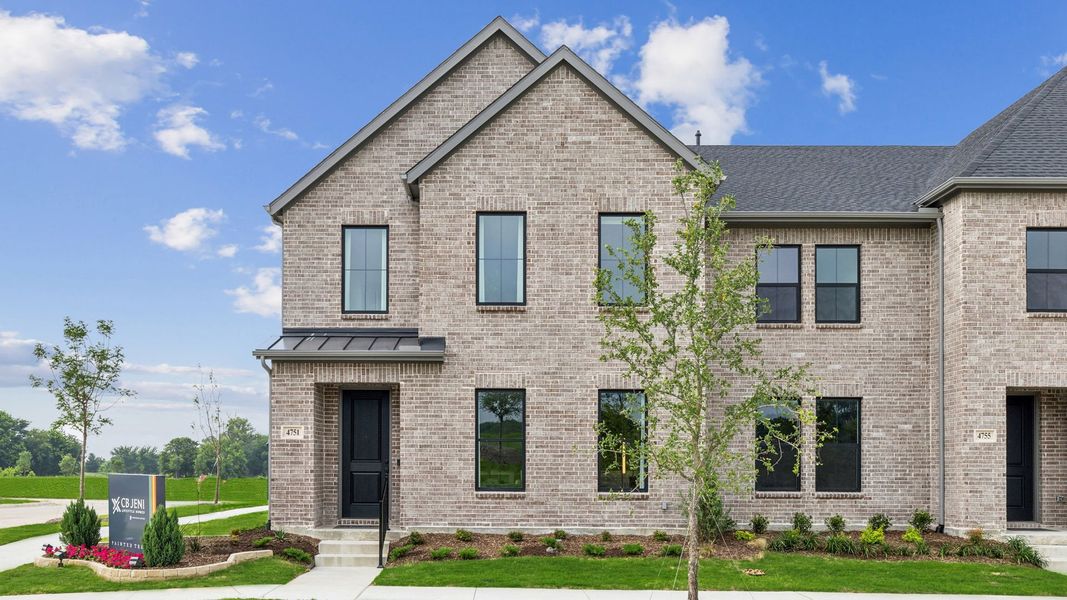 Front exterior of a home in the Painted Tree – Woodland District community, located in McKinney, TX (Image 4).