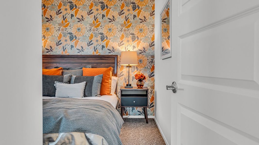 Furnished interior in a model home at Senita Crossing in Tucson (Image 40).