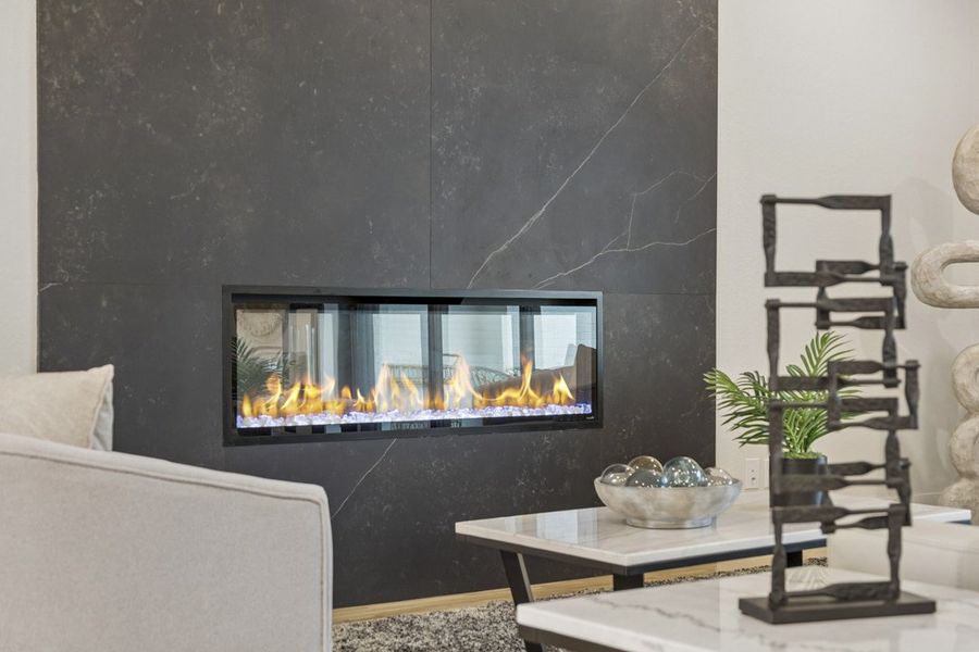 Furnished interior in a model home at The Arbors Midlothian in Midlothian (Image 4).