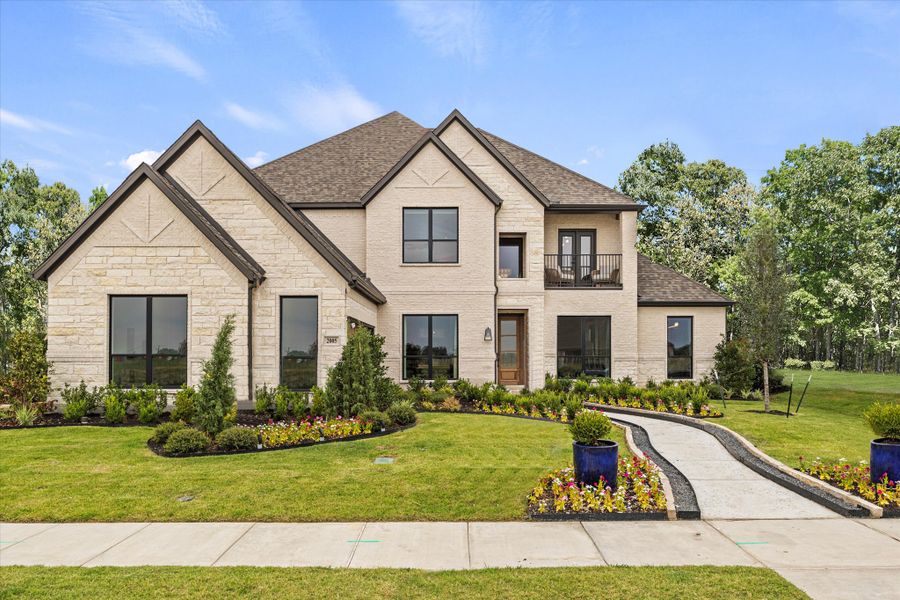 Front exterior of a home in the Nelson Lake Estates community, located in Rockwall, TX (Image 5). Front exterior of a home in the Nelson Lake Estates community, located in Rockwall, TX (Image 5).