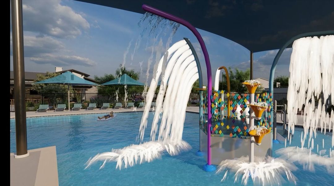 Rendering of Paloma Creek Community Pool