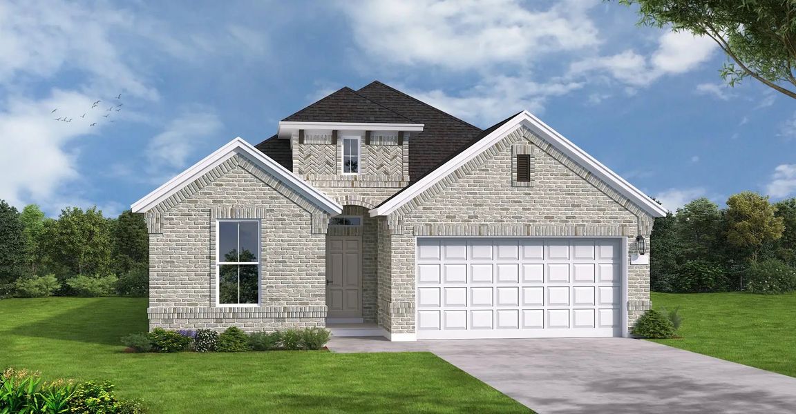 Front exterior of a home in the Ramble 50' community, located in Celina, TX (Image 3).