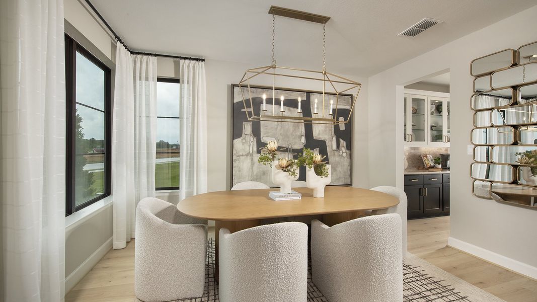 Furnished interior in a model home at Cane Island 60' in Katy (Image 14). Furnished interior in a model home at Cane Island 60' in Katy (Image 14).