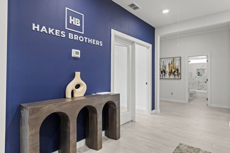 Furnished interior in a model home at Monte Cielo in Weslaco (Image 30).