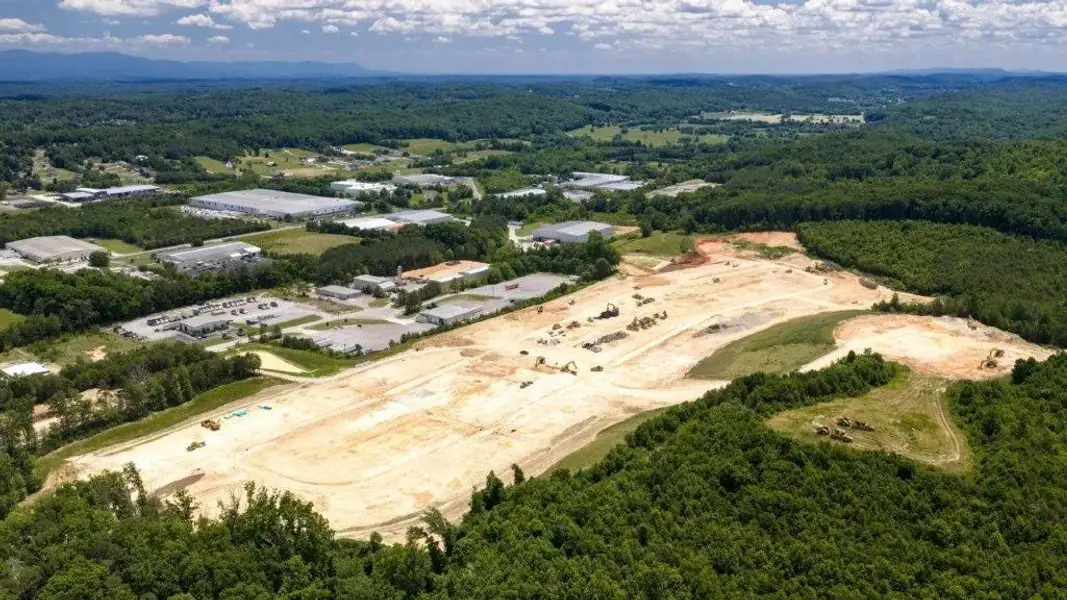 Site preparation and early development at Holloway Farms in Cleveland, TN (Image 28).