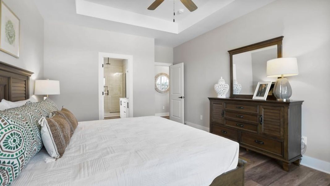 Furnished interior in a model home at Shadowood in Seneca (Image 31).