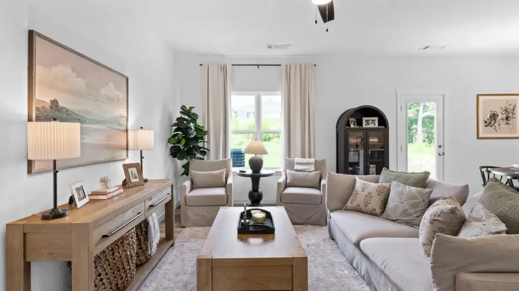 Furnished interior in a model home at The Cannon in Hixson (Image 7). Furnished interior in a model home at The Cannon in Hixson (Image 7).