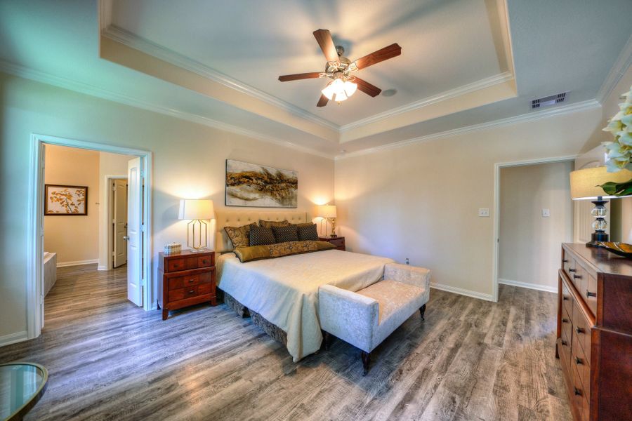 Furnished interior in a model home at Encino Estates in Dayton (Image 21). Furnished interior in a model home at Encino Estates in Dayton (Image 21).