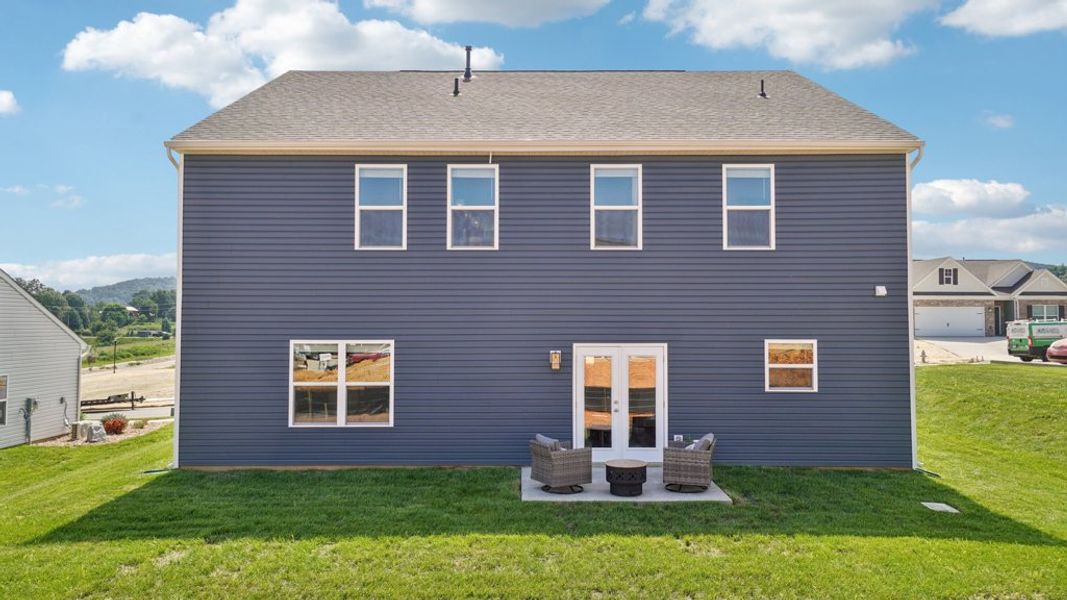 Exterior details of a home in Keebler Meadows, Johnson City (Image 10).