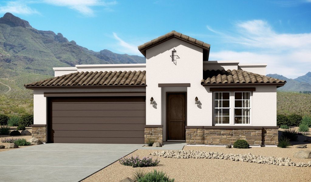 Front exterior of a home in the Hillside Park community, located in El Paso, TX (Image 16).