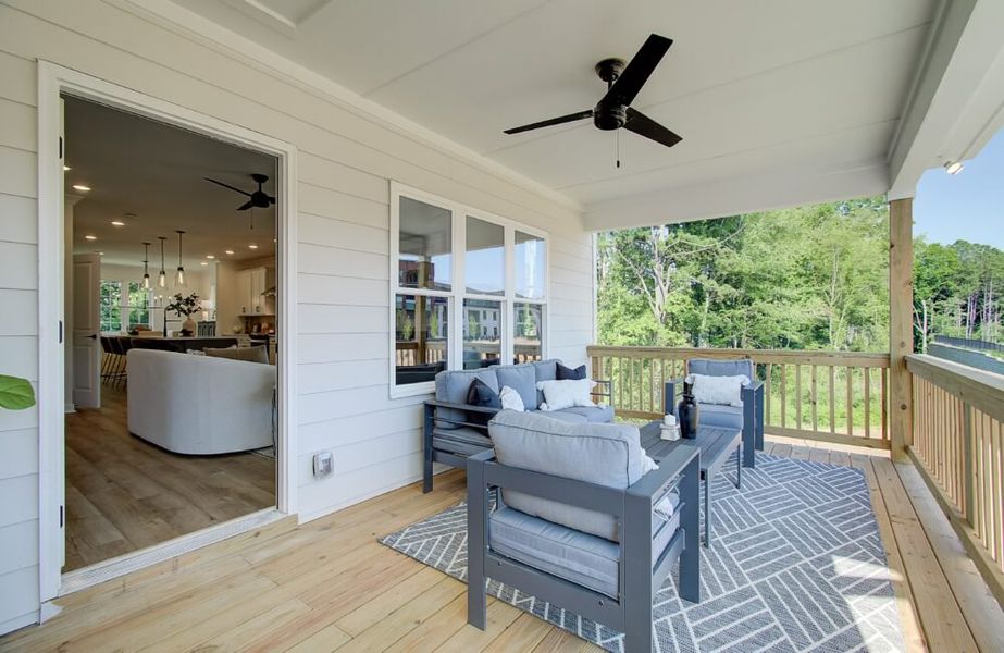 Exterior details of a home in Townes at South Main, Kennesaw (Image 2).