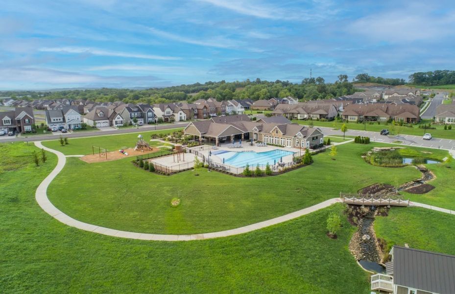 Millstone Community Amenities in new home community by Pulte Home Builders Nashville