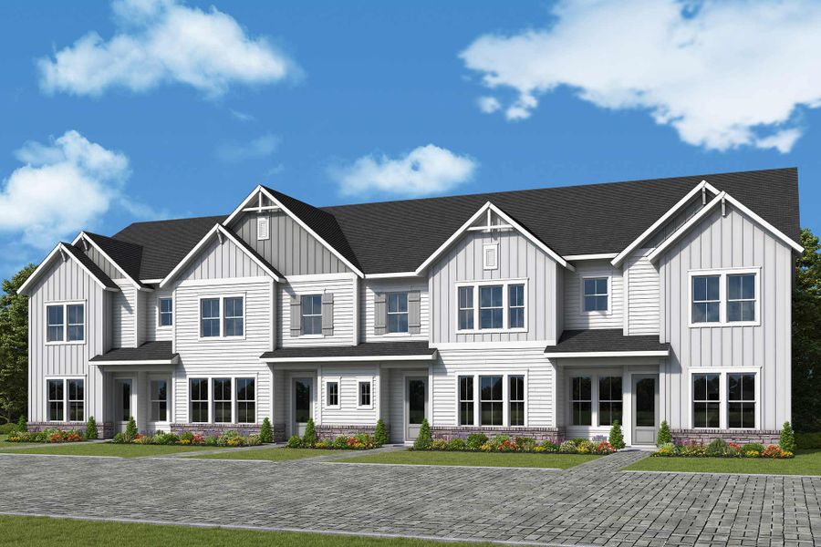 Front exterior of a home in the Crosscreek Walk – Courtyard community, located in Charleston, SC (Image 1). Front exterior of a home in the Crosscreek Walk – Courtyard community, located in Charleston, SC (Image 1).