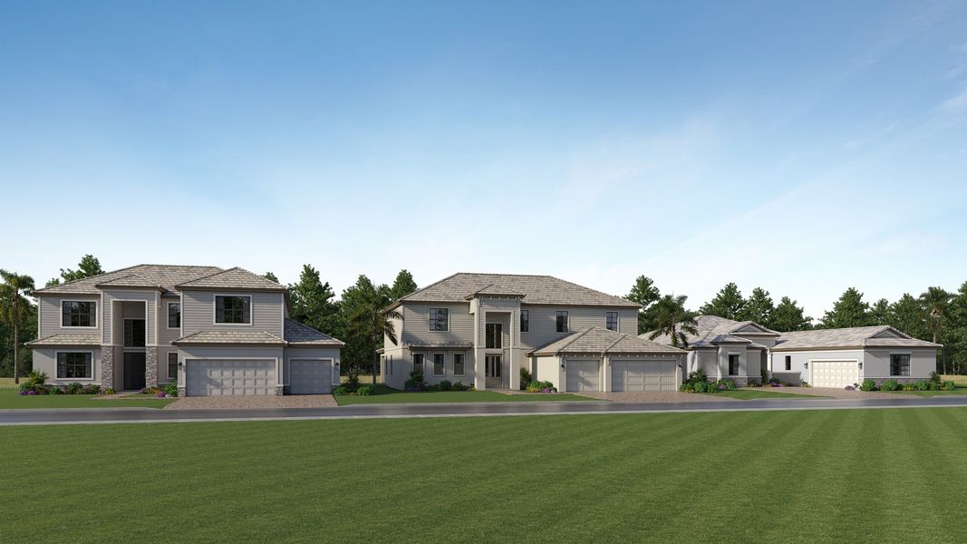 Kingston Estate Homes Streetscape Kingston Estate Homes Streetscape