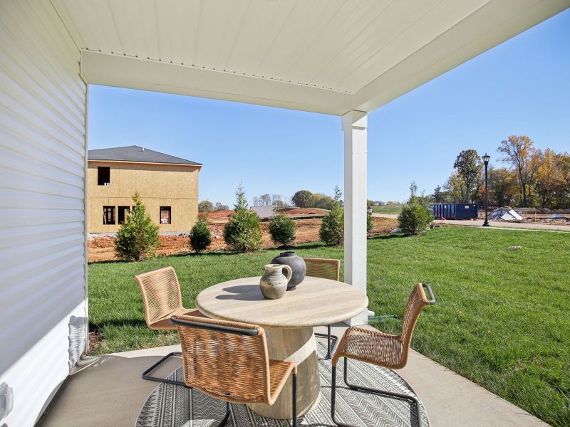 Exterior details of a home in River Ridge, Clarksville (Image 3). Exterior details of a home in River Ridge, Clarksville (Image 3).