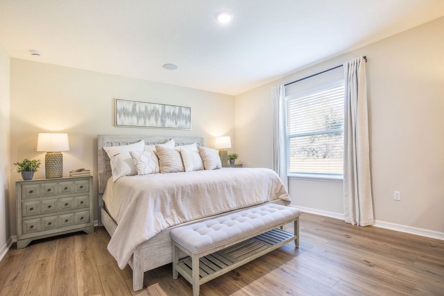 Furnished interior in a model home at Marion Oaks in Ocala (Image 8).