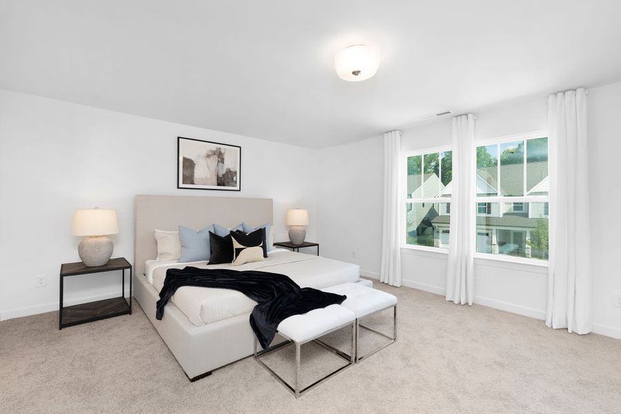 Furnished interior in a model home at Parc Northwest in Elon (Image 22). Furnished interior in a model home at Parc Northwest in Elon (Image 22).