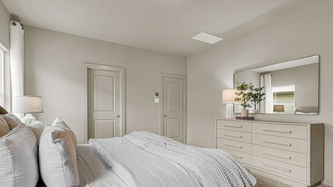 Furnished interior in a model home at Holly Ridge in Rosenberg (Image 25).