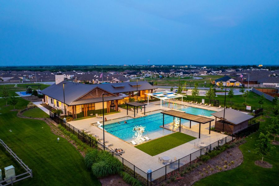 Aerial of Amenities at Carillon Aerial of Amenities at Carillon