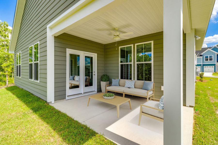 Peachtree | Covered Porch