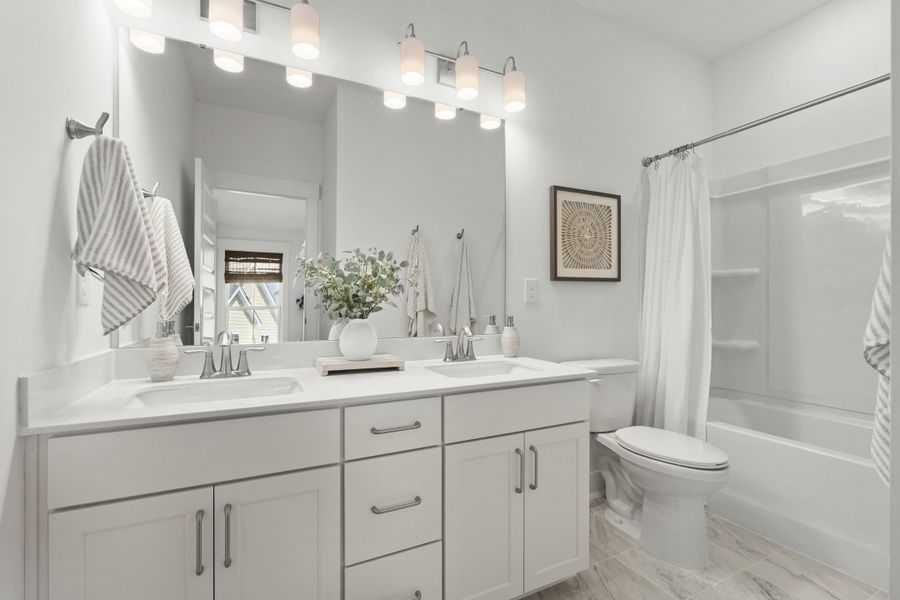 Furnished interior in a model home at Long Bay Golf Club in Longs (Image 19).