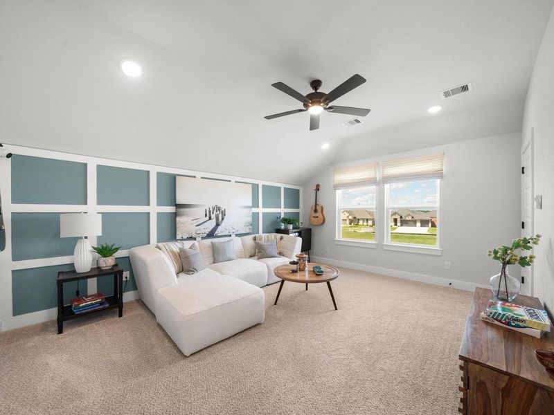 Furnished interior in a model home at Lago Mar in Texas City (Image 38). Furnished interior in a model home at Lago Mar in Texas City (Image 38).