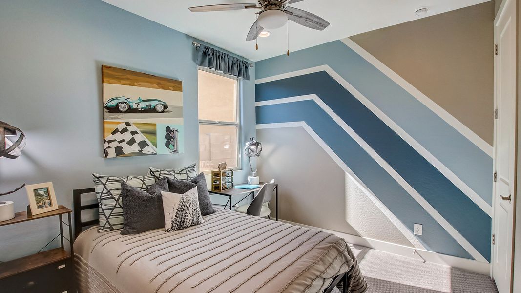 Furnished interior in a model home at The Lakes at Rancho El Dorado in Maricopa (Image 28). Furnished interior in a model home at The Lakes at Rancho El Dorado in Maricopa (Image 28).