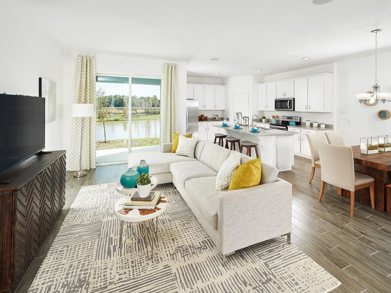 Image 7 of the Hawks Crest Townhomes community in Winter Park, FL.