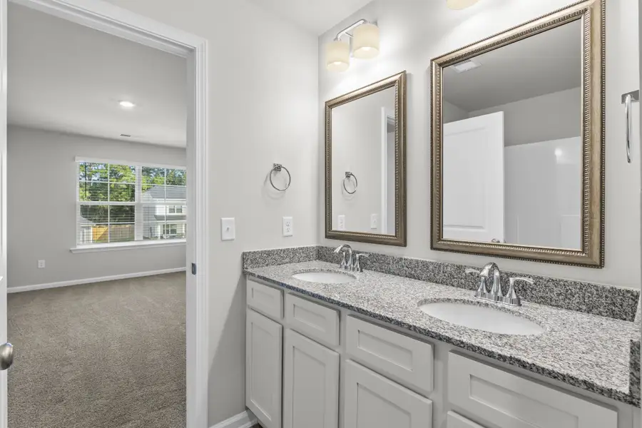 Furnished interior in a model home at Blackwood Street in Greenville (Image 4). Furnished interior in a model home at Blackwood Street in Greenville (Image 4).