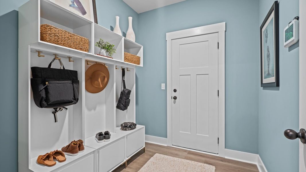 Furnished interior in a model home at Easler Farm in Boiling Springs (Image 25).