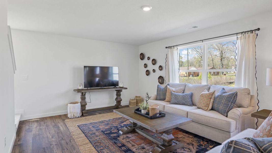 Furnished interior in a model home at Fox Hollow in Dalton (Image 7). Furnished interior in a model home at Fox Hollow in Dalton (Image 7).