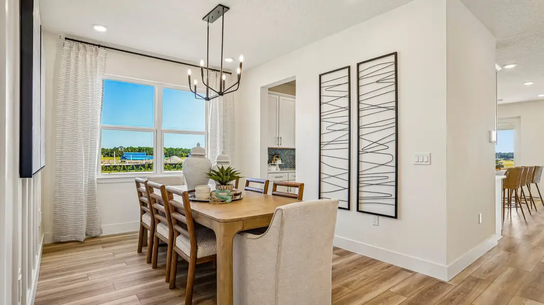 Living Area | Oleander Model Home at Ardisia Park in New Smyrna Beach