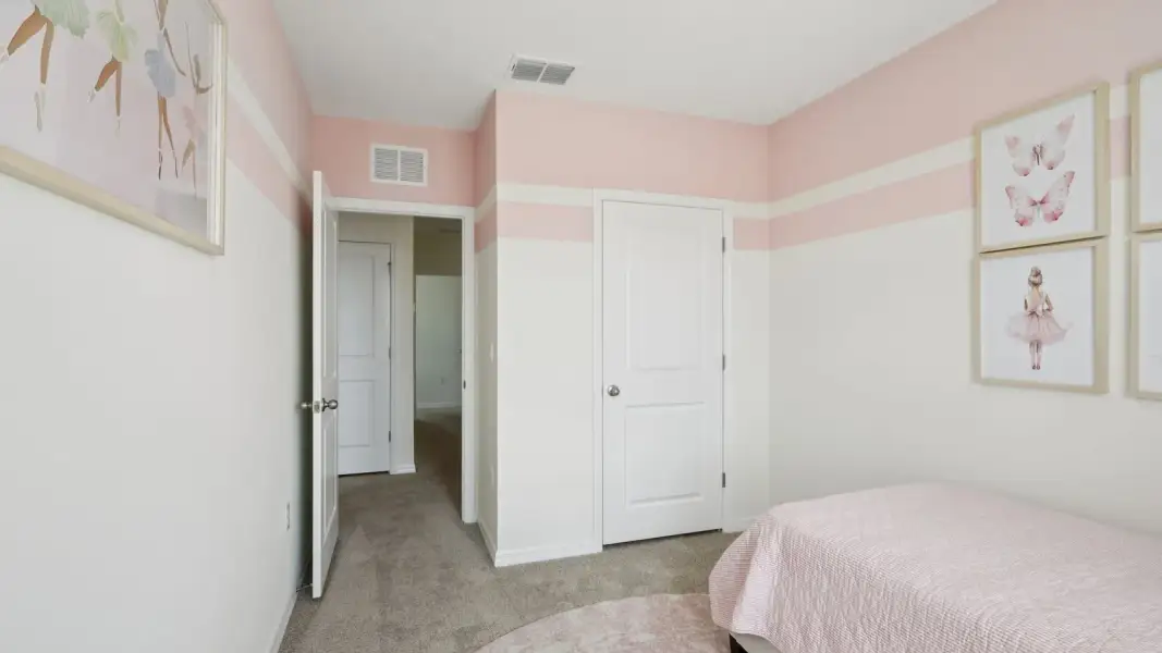 Furnished interior in a model home at Skyway Point in Tampa (Image 15).