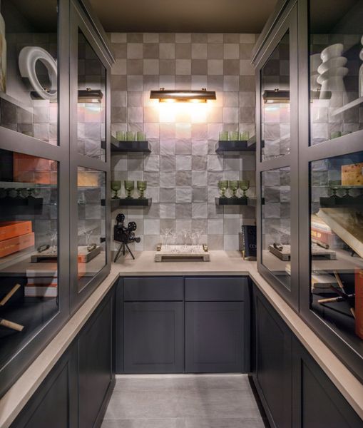 Furnished interior in a model home at Legacy in Friendswood (Image 27).