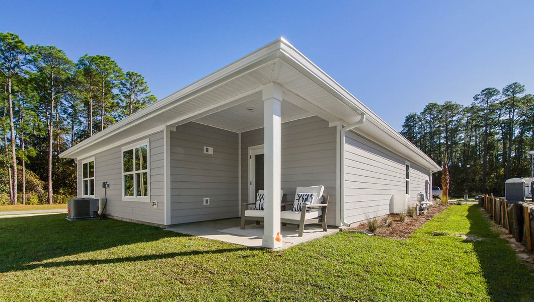 Exterior details of a home in Nellie Preserve, Santa Rosa Beach (Image 12).