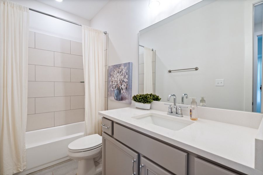 Furnished interior in a model home at White Oak in Arlington (Image 7). Furnished interior in a model home at White Oak in Arlington (Image 7).