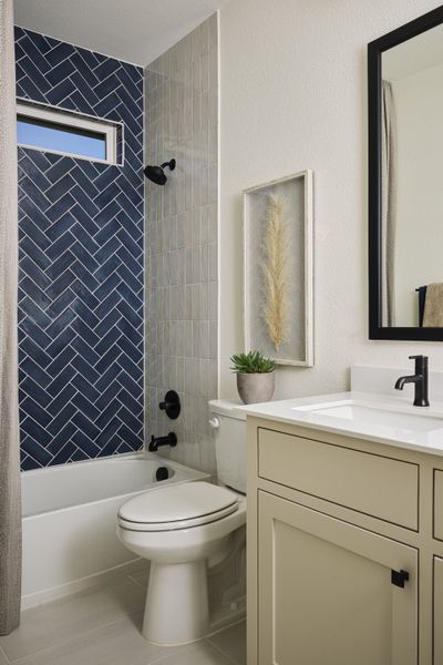 Furnished interior in a model home at Fields - 40' Lots in Frisco (Image 30).