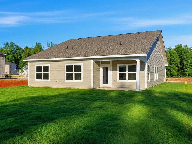 Exterior details of a home in Bailey Park, Fayetteville (Image 6).