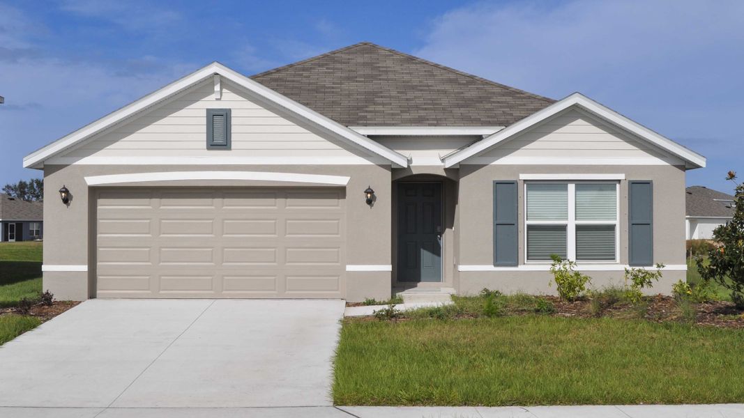 Front exterior of a home in the Westhaven at Heritage Harbor community, located in Bradenton, FL (Image 10).