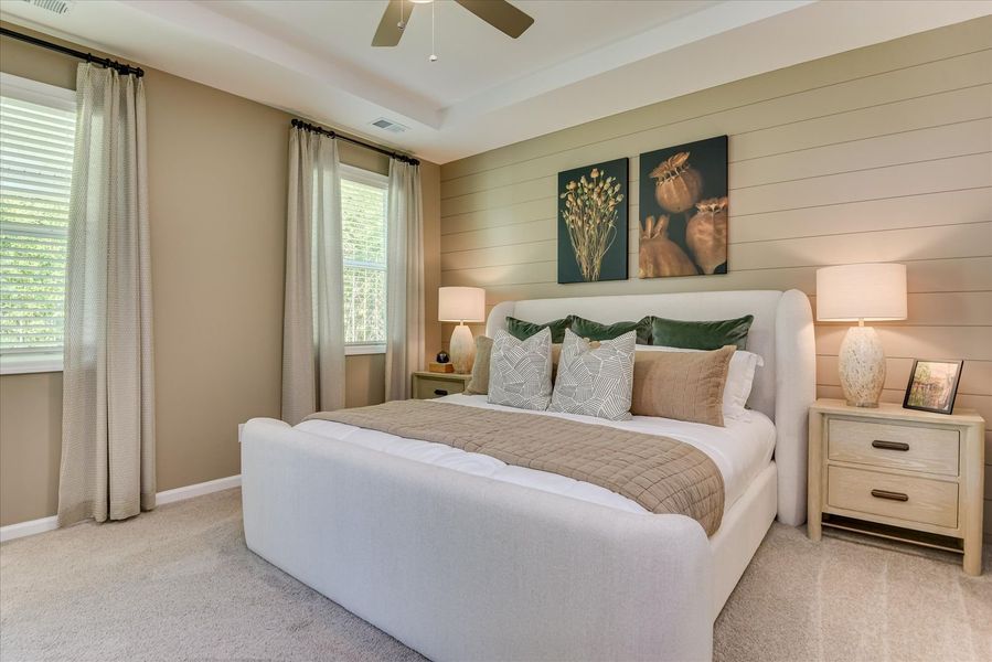 Generously sized secondary bedrooms designed to adapt Generously sized secondary bedrooms designed to adapt