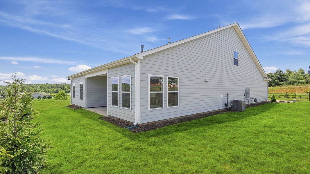 Front exterior of a home in the Whitehawk Meadows community, located in Travelers Rest, SC (Image 9).