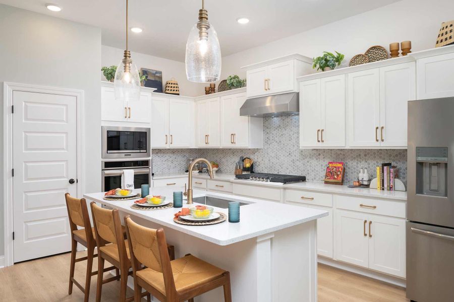 Furnished interior in a model home at Heritage Green – The Signature Collection in Columbia (Image 4).